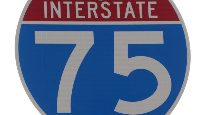 Southbound I-75 is closed at 9 Mile north of Detroit this morning after a crash, authorities said.