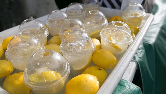 Last year, 200 pounds of lemons were squeezed. Photos courtesy of HDE Agency.