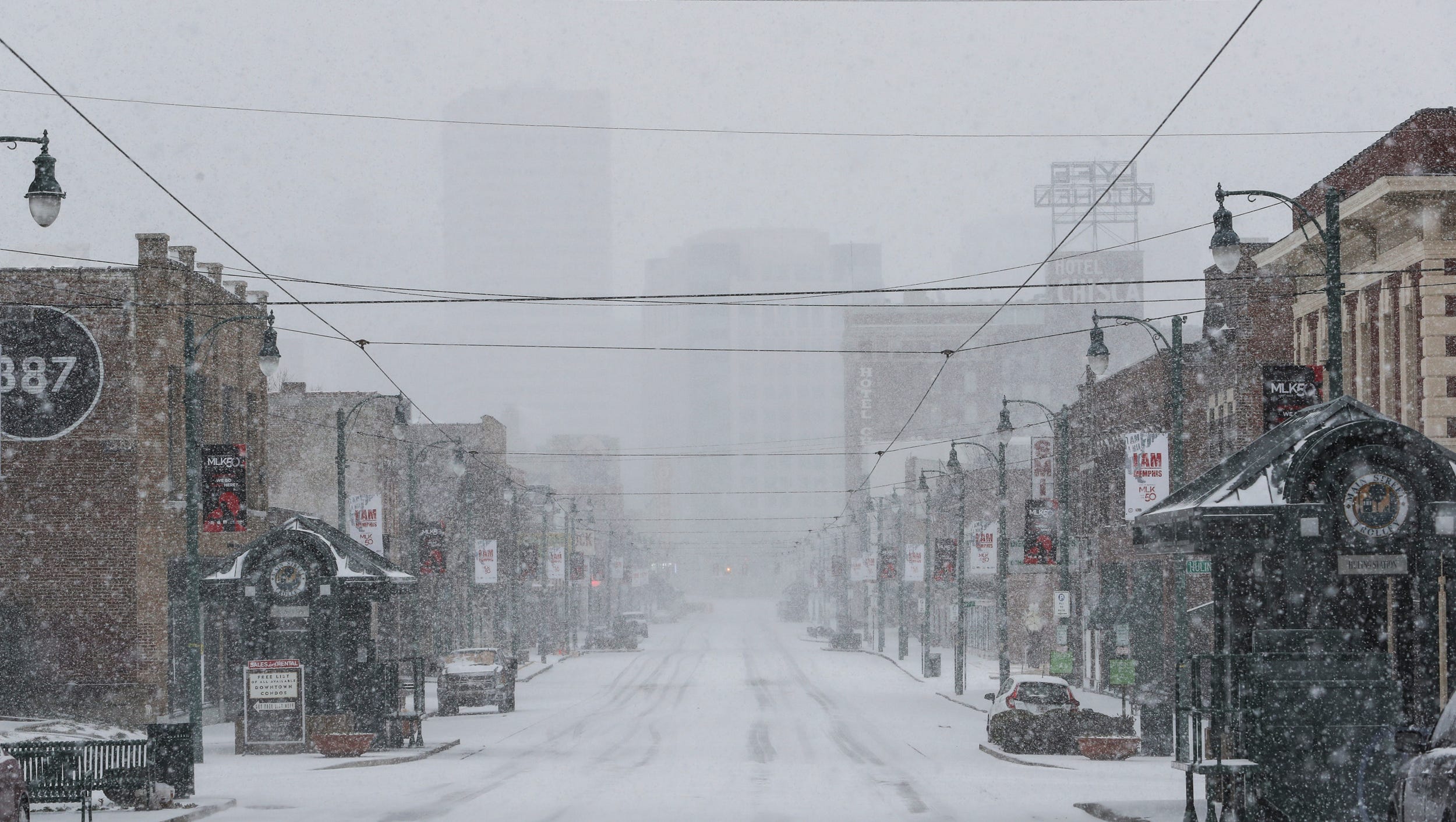 Memphis weather Snow forecast for Monday night, Tuesday