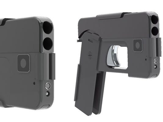 What a gun that looks like a cell phone says about us