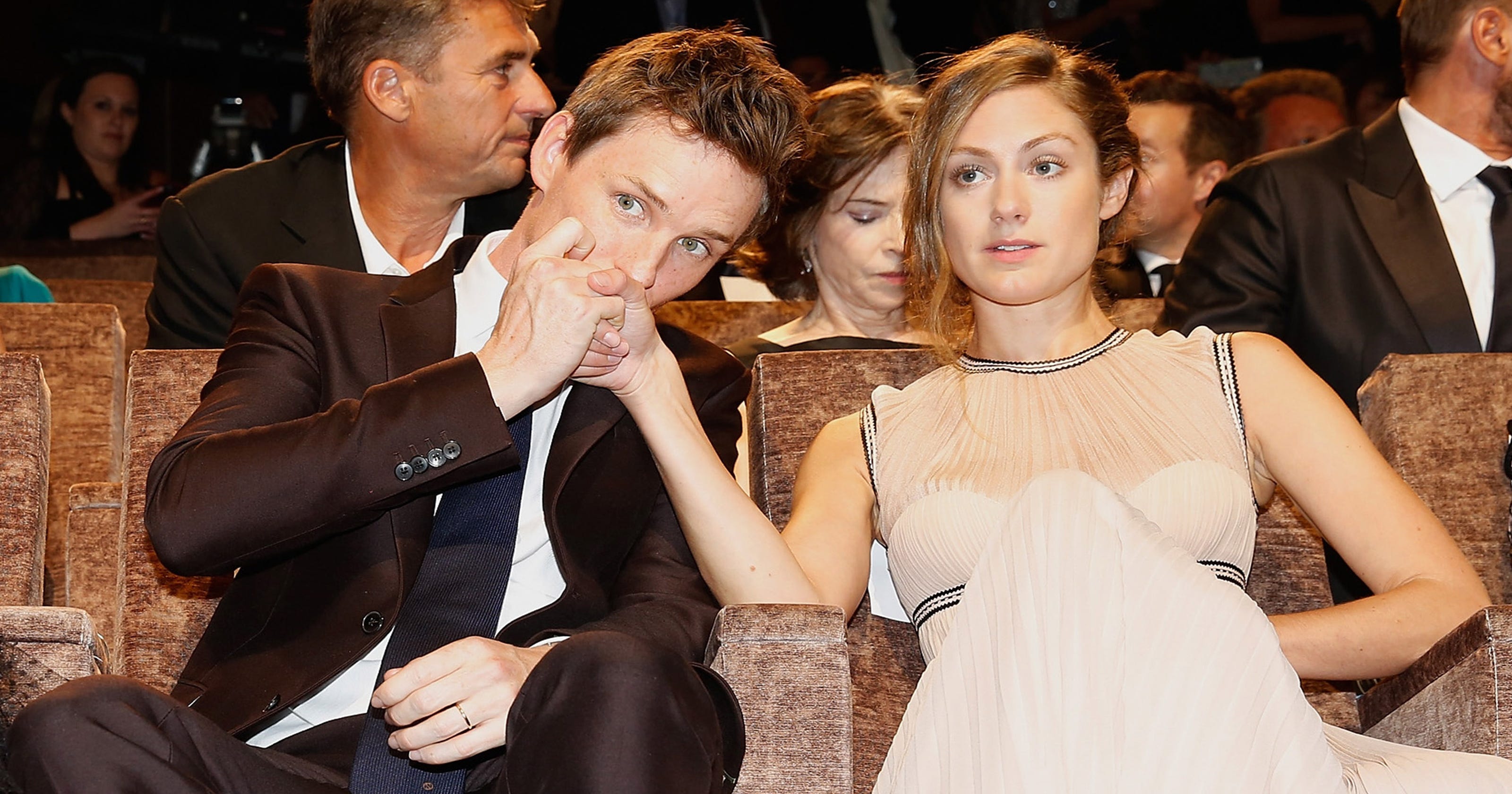Redmayne and wife Hannah are expecting first child, reports say