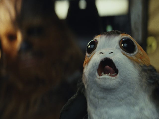 Star Wars The Last Jedi Meet The Porgs Fathiers And Vulptex