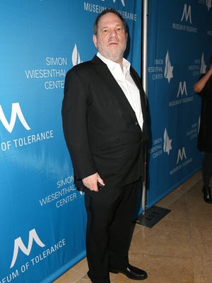 Harvey Weinstein attends the Simon Wiesenthal Center 2015 National Tribute Dinner at The Beverly Hilton Hotel on March 24, 2015.