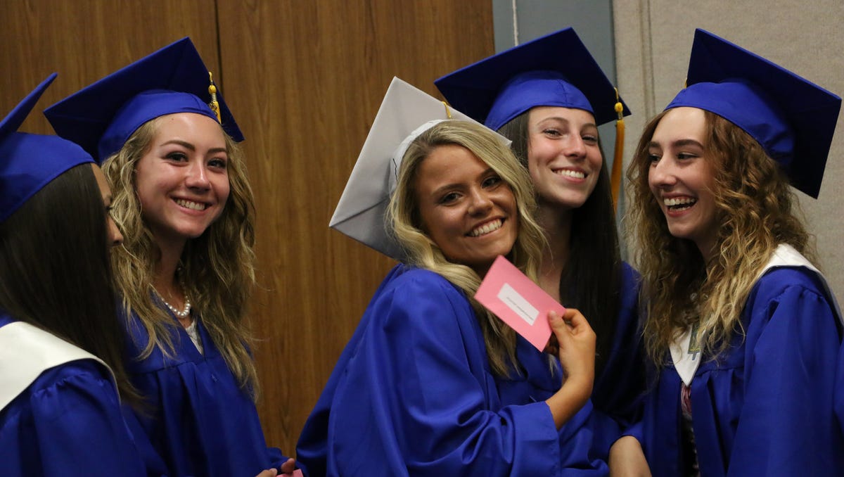Photos McQueen High School graduation ceremony