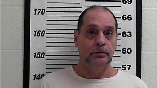 In this photo released by the Davis County Jail shows Timothy Jay Vafeades. Prosecutors say they've found four more victims of Vafeades, a Utah truck driver accused of keeping women as sex slaves in his semitrailer as he traveled the county. Some of the new accusations against Vafeades date back 20 years. In two of the new cases detailed in court documents filed Monday, Nov. 10, 2014, Vafeades is accused of holding women as prisoners for months. (AP Photo/Davis County Jail)