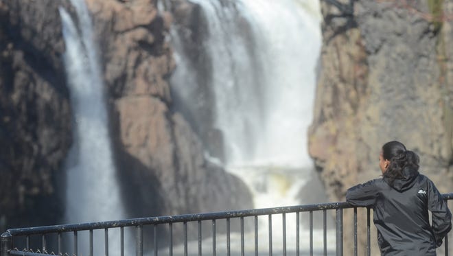 Great Falls Park in Paterson is one of 77 national parks to set a record for attendance in 2016.
