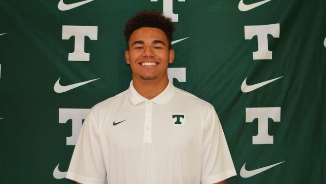 Trinity defensive end Stephen Herron is ranked as the state's No. 1 recruit in the class of 2019 by 247Sports.