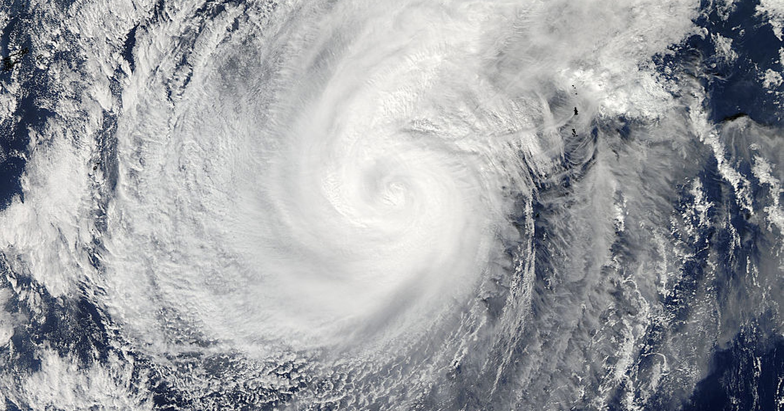Powerful ocean storm blasting Alaskan islands