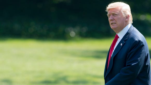 This file photo taken on August 4, 2017 shows US President