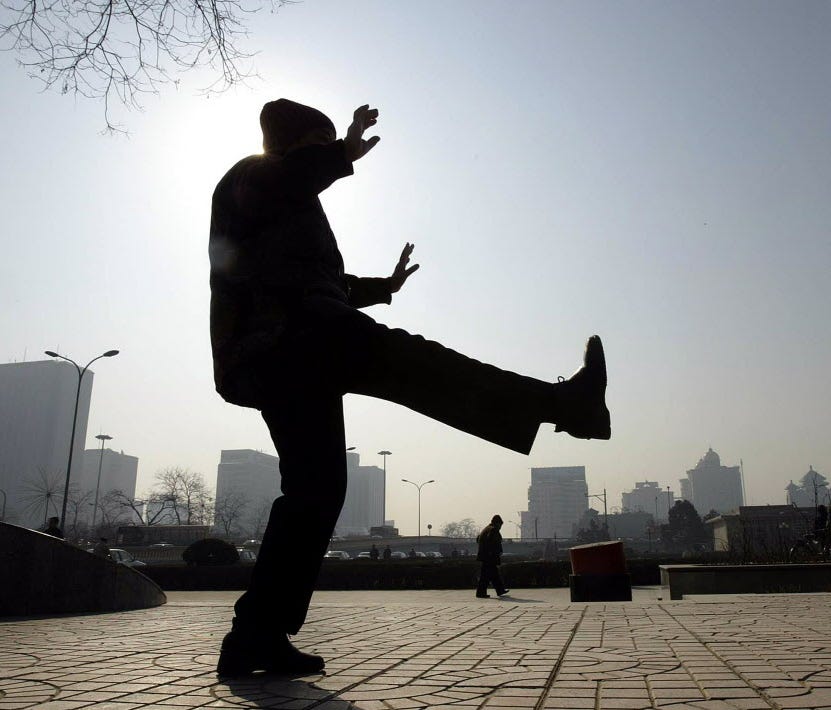 Exercise routine rooted in Taoism.
