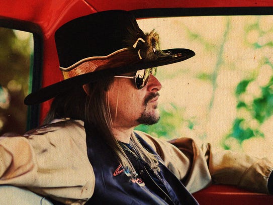 Kid Rock calls camouflaged trailer home on his 'Tennessee Mountain Top'