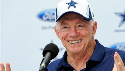 Dallas Cowboys owner Jerry Jones said he was surprised by the team's Super Bowl drought.