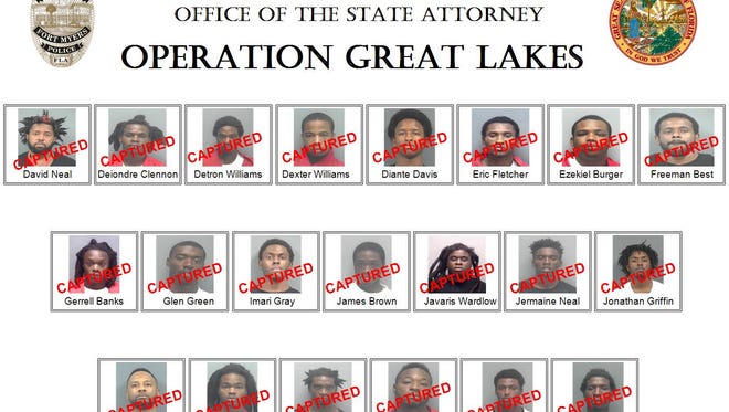 "Operation Great Lakes" resulted in 21 arrests.
