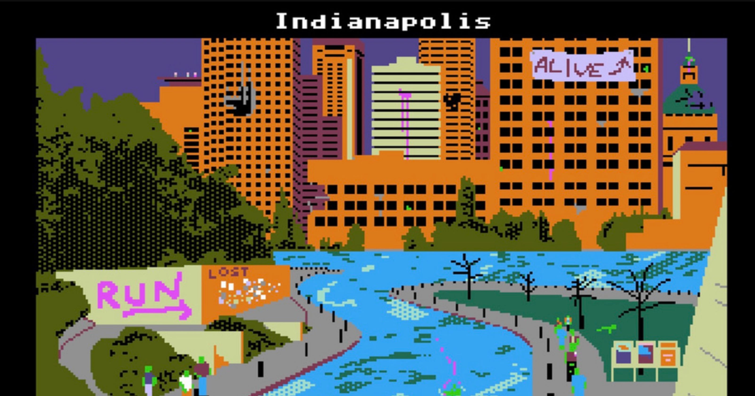 You can make a road trip to Indianapolis in a retro zombie survival