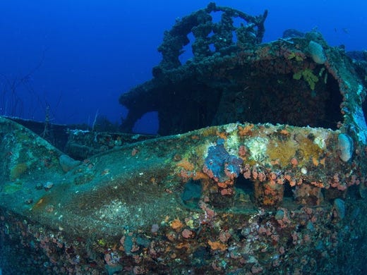 <strong>No. 7: Superior Producer - Curaçao.</strong> The 200-foot Superior Producer off the coast of Curacao ranks among the best wreck dives in the Caribbean. Divers visiting the upright ship can explore the wheelhouse and open cargo holds while seeing groupers, schooling barracuda and loads of anemones.