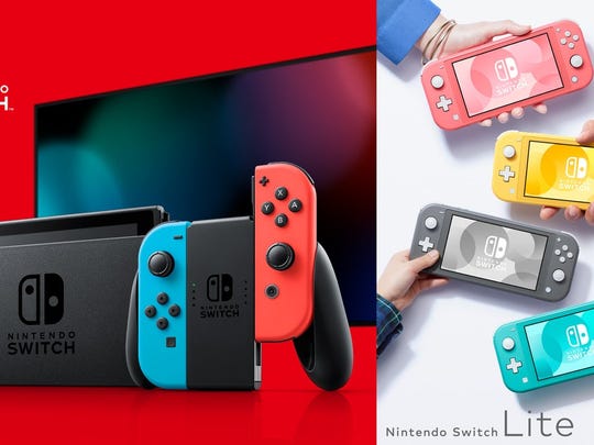 Nintendo Switch gaming consoles