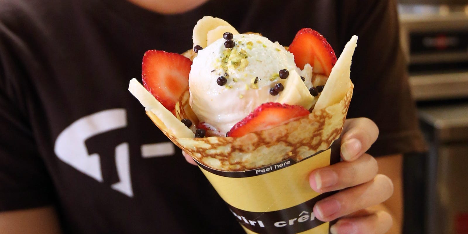 T-Swirl Crepes in White Plains focuses on unique Japanese crepes