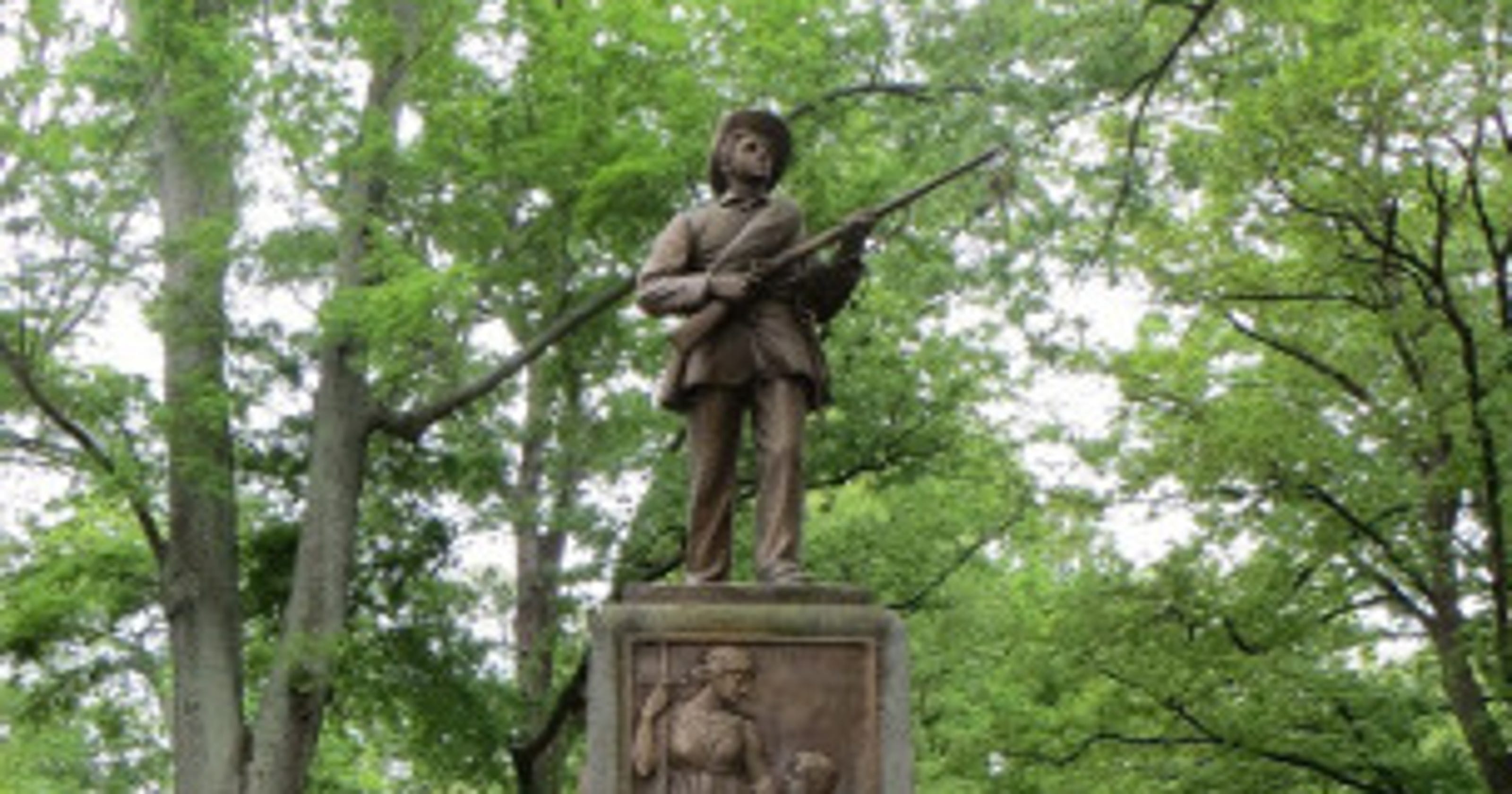 'Black Lives Matter' painted on Confederate statue at UNC-Chapel Hill