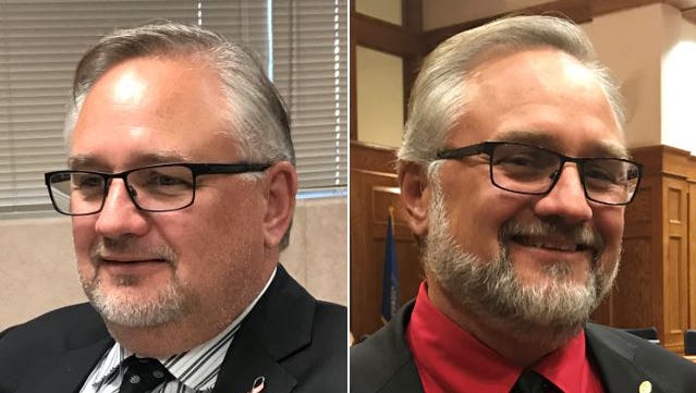 Minnehaha County Commissioner Dean Karsky started the month looking as he normally does, but grew scruffier as November went on. He was participating in No-Shave November.