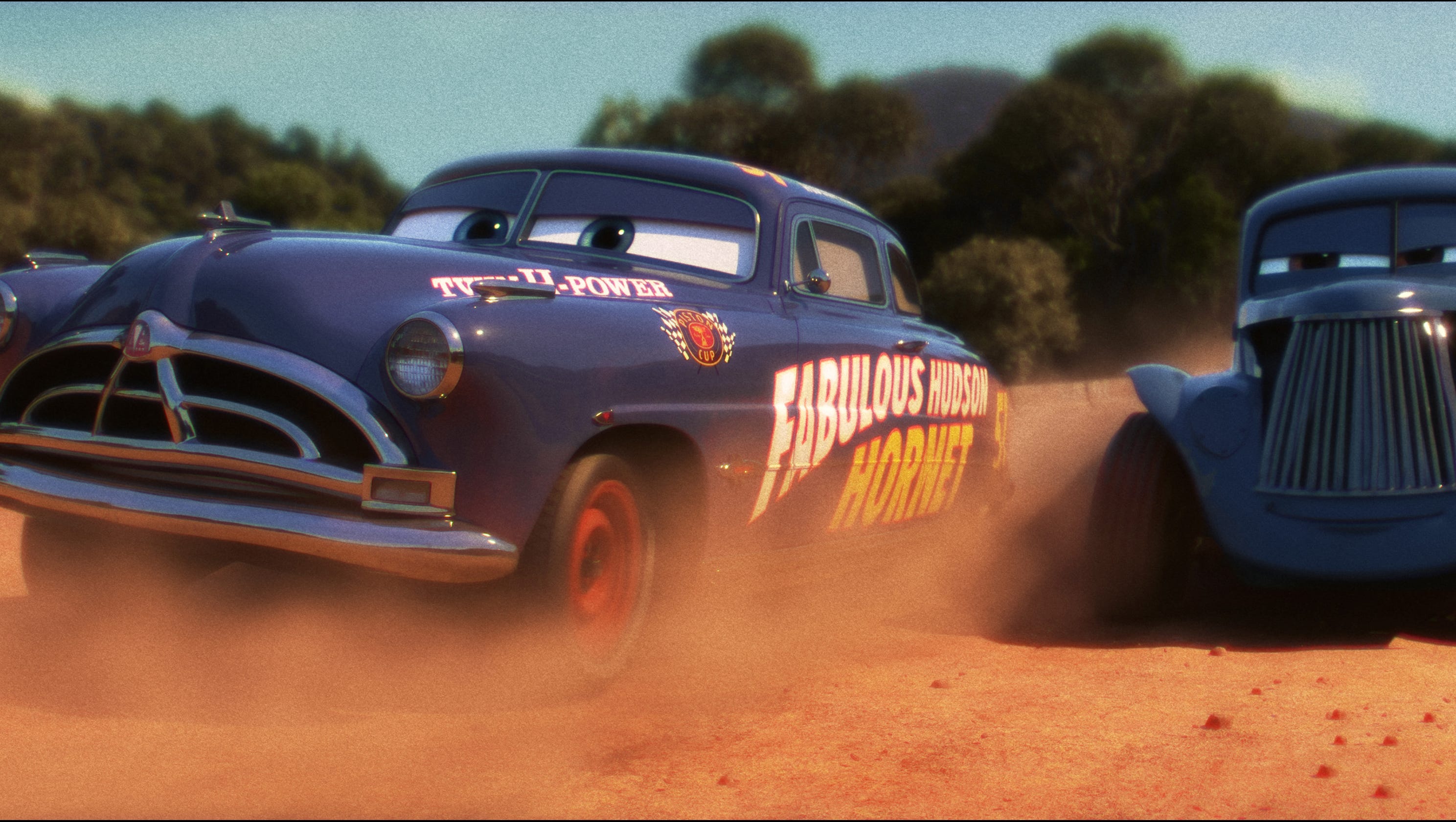 That Really Is Paul Newman Riding Again As Doc Hudson In Cars 3