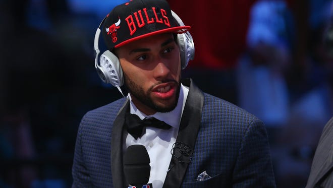 "The Bulls picked me up to be a confident player and come through when the team needs me and be a winner," Denzel Valentine said. "That's what I preached during my draft interviews. I just keep winning on my mind."