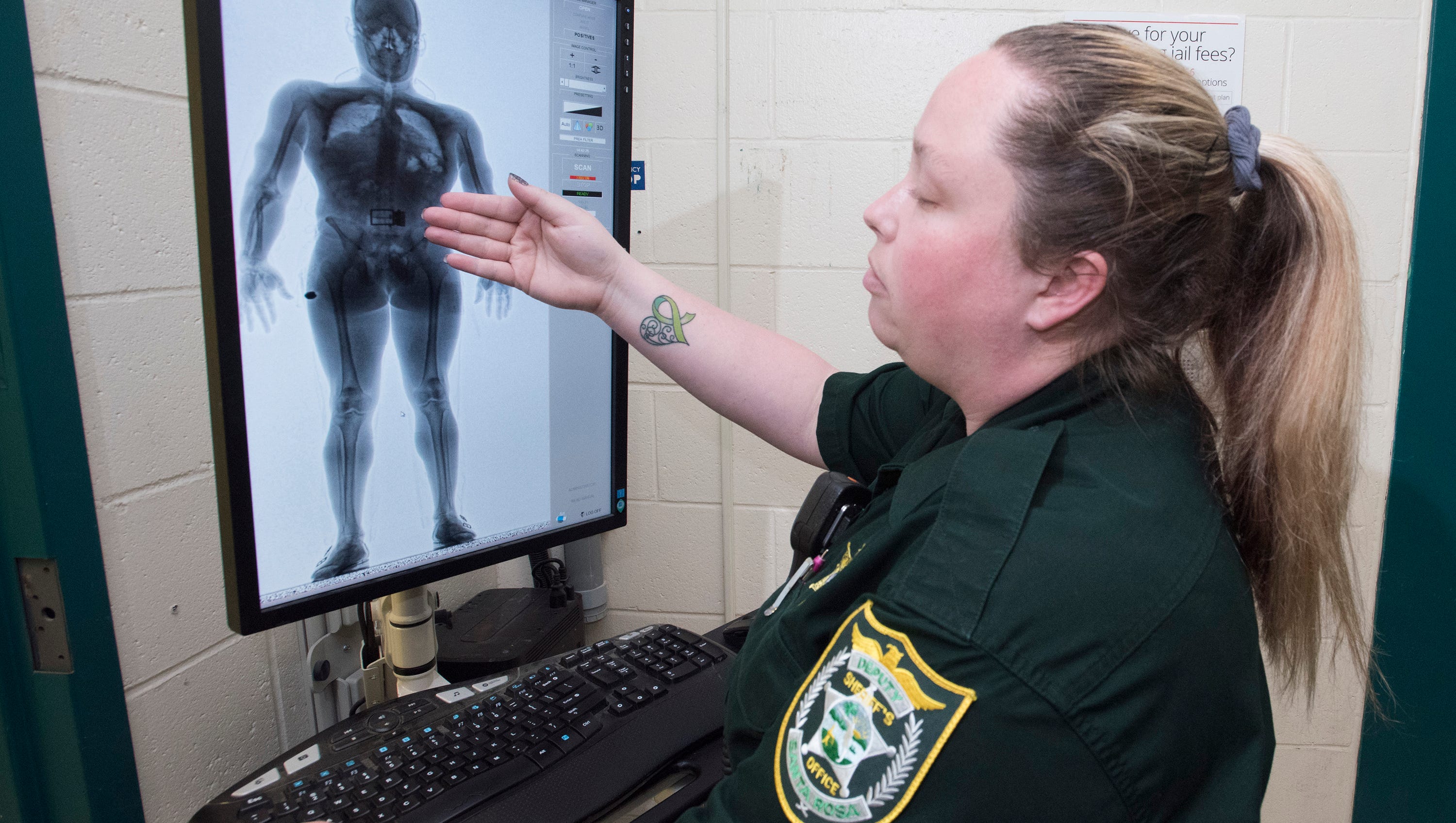 Santa Rosa Jail's new body scanner helps catch inmates smuggling drugs