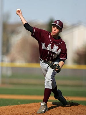 South River’s Dalton Dougherty struck out 12 while tossing a complete-game four-hitter in a 12-1 victory over New Brunswick on Monday.