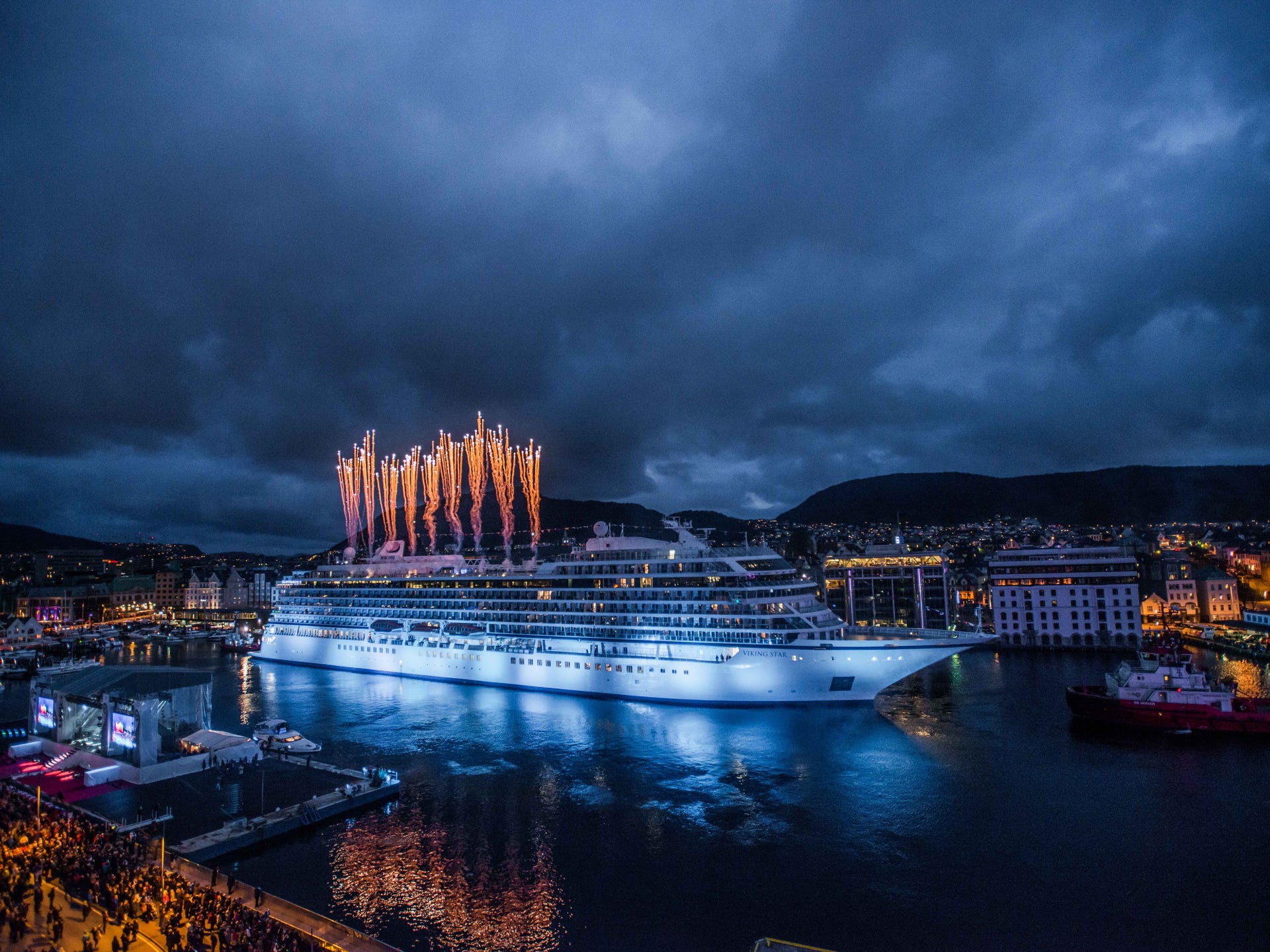 viking cruise port in bergen