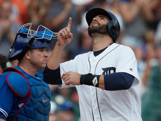 J.D. Martinez has a 1.025 OPS this season and hit a