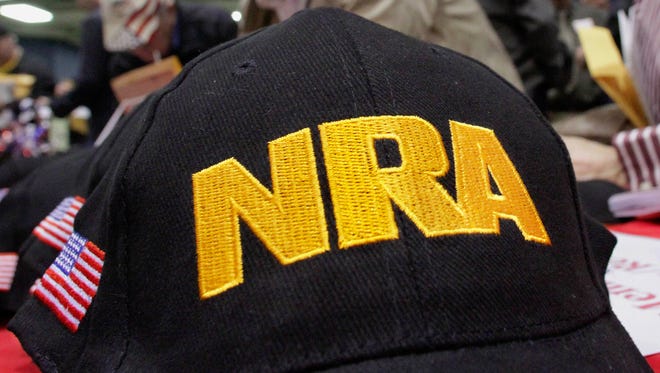 An NRA hat