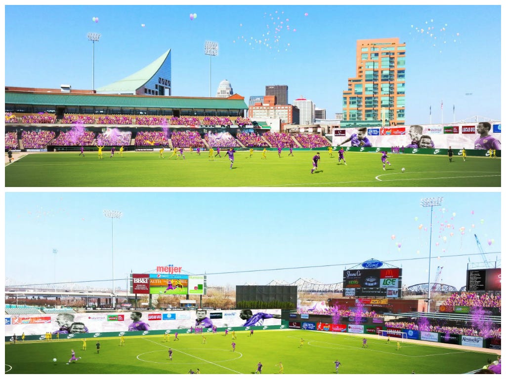 Louisville Slugger Field Seating Chart For Soccer