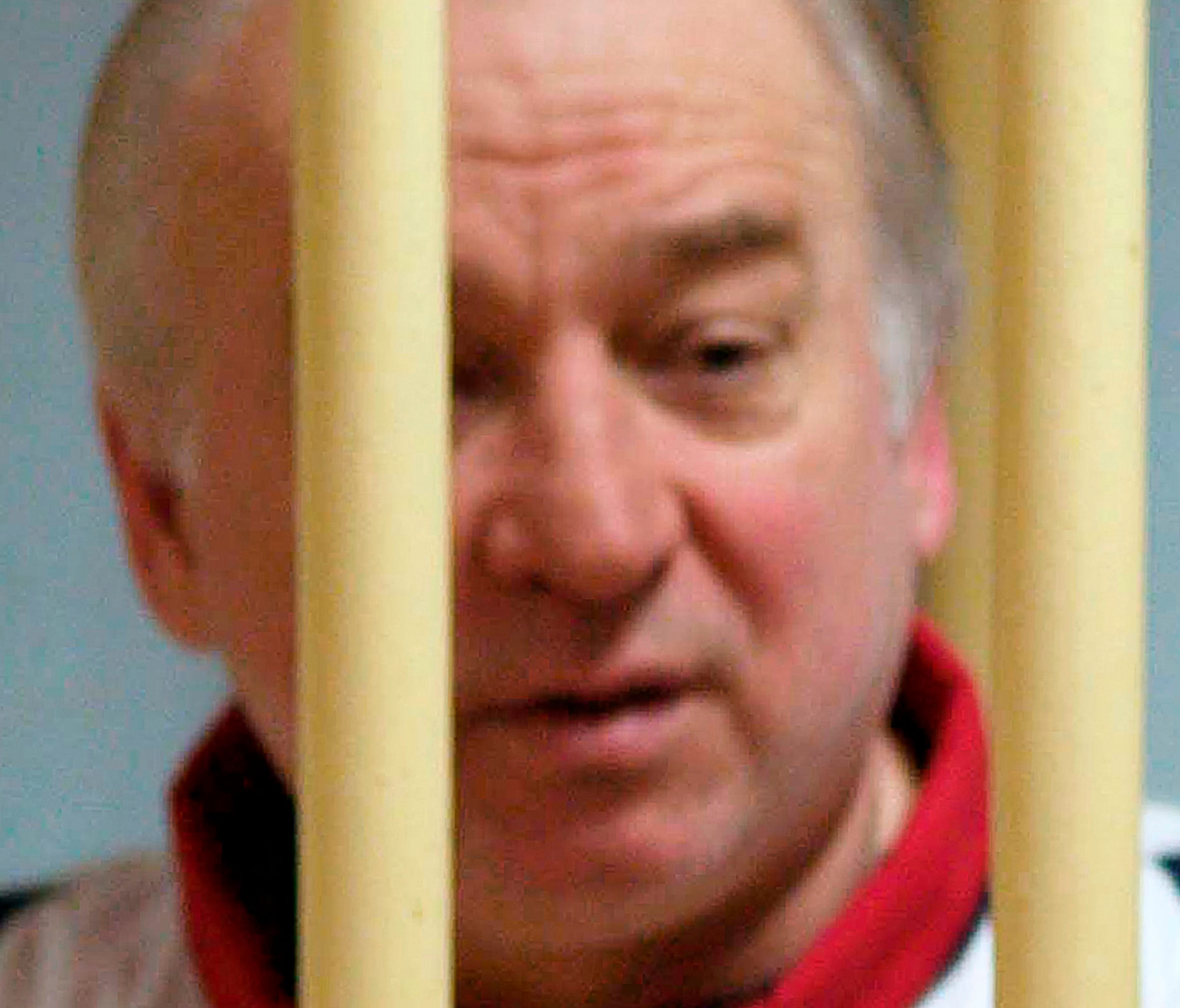 In this file photo taken on Aug. 9, 2006, former Russian military intelligence colonel Sergei Skripal attends a hearing at the Moscow District Military Court in Moscow.