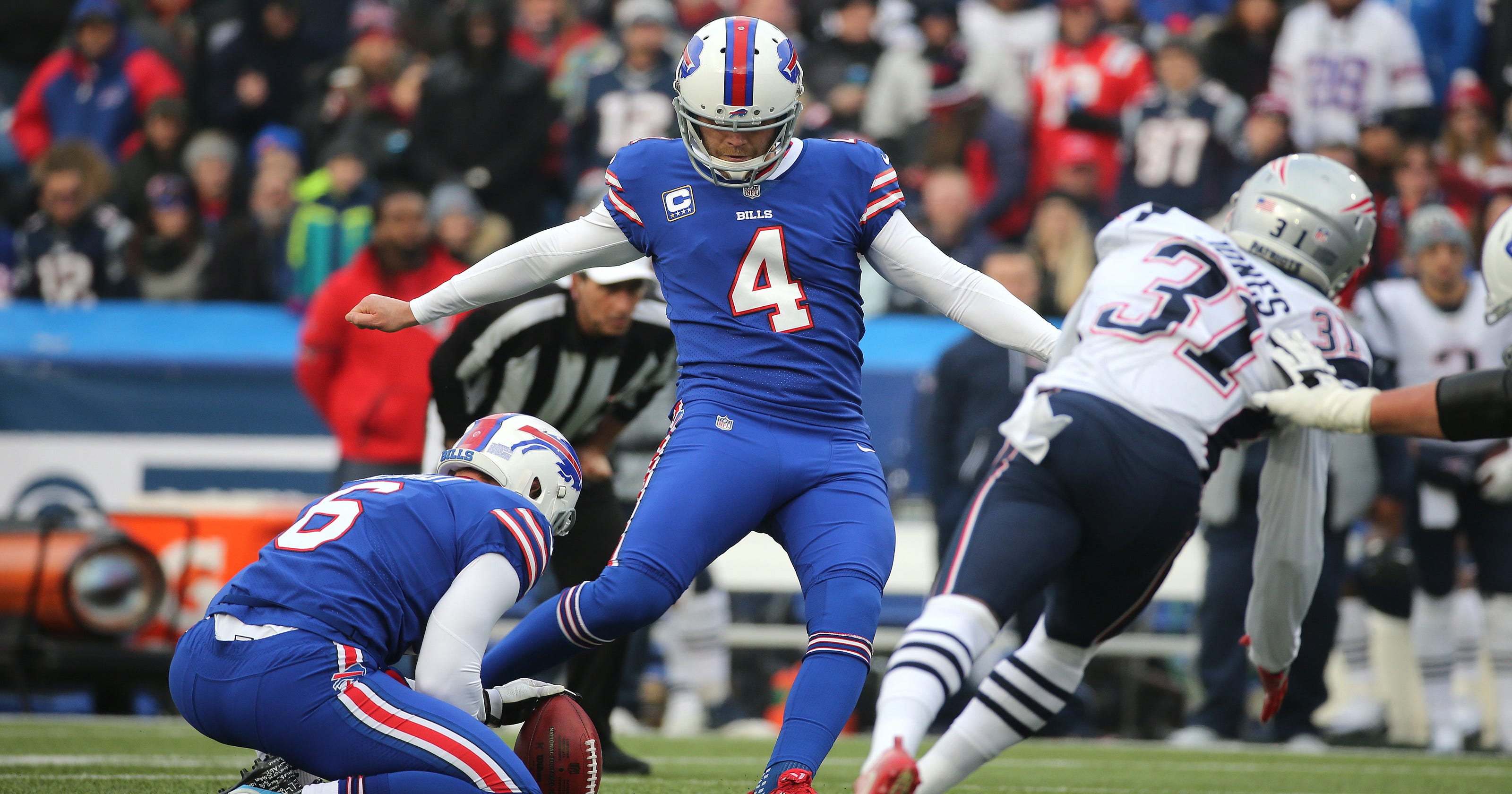 Stephen Hauschka of Buffalo Bills is one of NFL's most accurate kickers