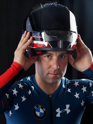 Team USA bobsledder Nick Cunningham