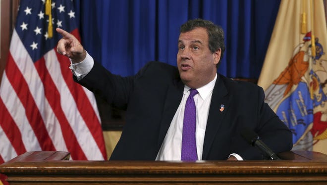 Former New Jersey Gov. Chris Christie.