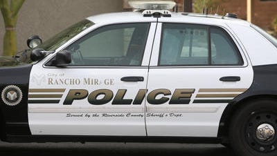 An armed robbery in Rancho Mirage Friday morning led to a chase and detention of three people in Chiriaco Summit.