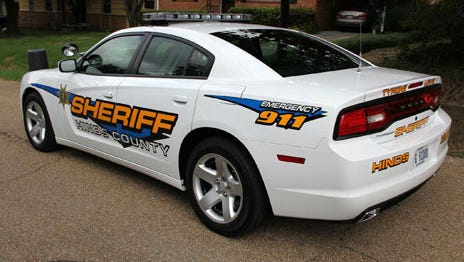 A Hinds County Sheriff's Department deputy was hospitalized after a two vehicle accident.