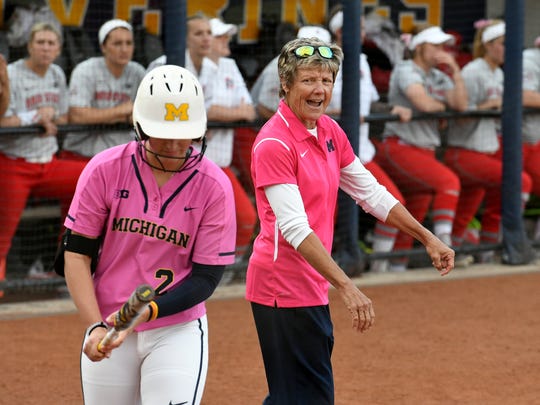 This Is Unfathomable Michigan Wolverines Softball Coach Carol