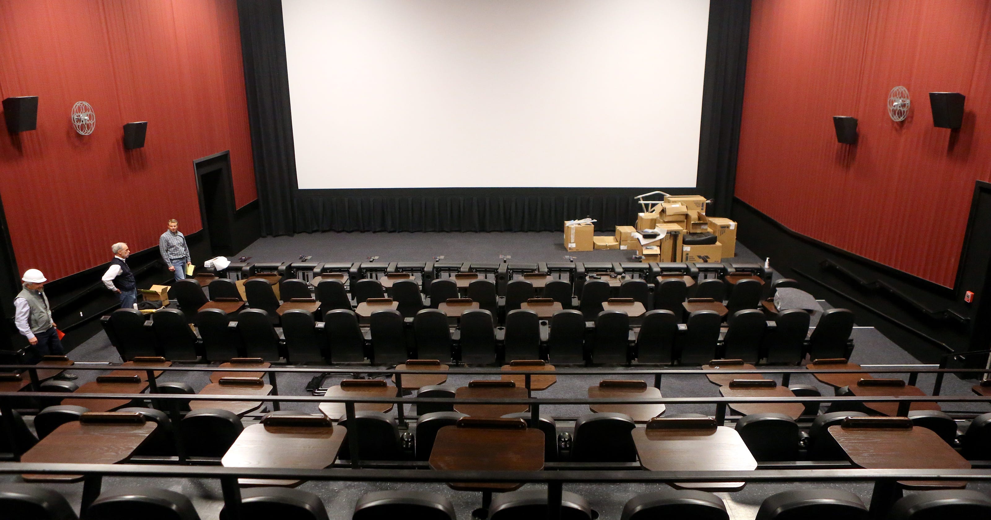 Alamo Drafthouse officials host tour, announce opening date