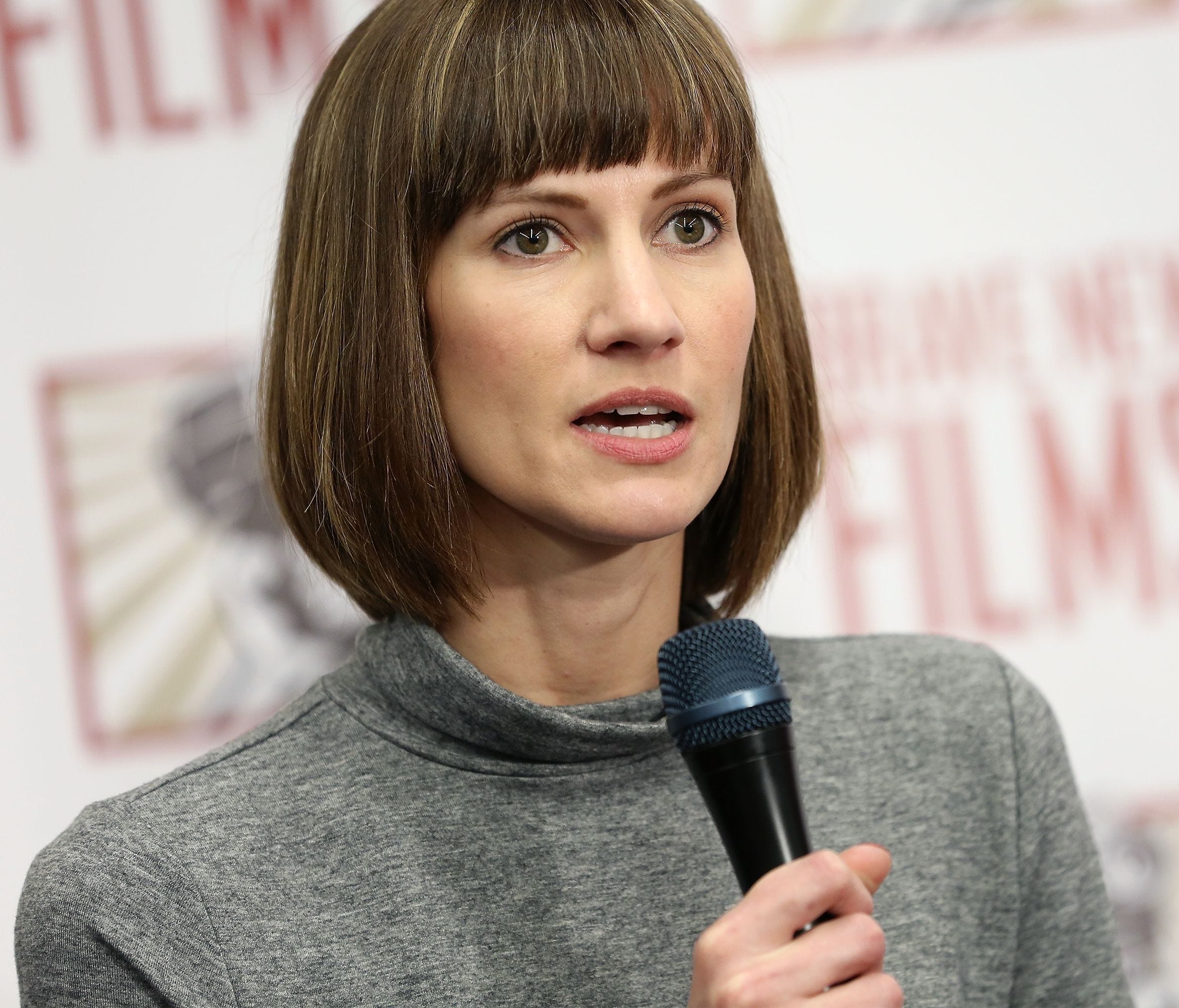 Rachel Crooks -- Crooks alleges Trump forcibly kissed her while waiting for an elevator at Trump Tower in 2006. At the time, Crooks was a receptionist at a real estate firm in the building.  Seen here, Rachel Crooks  speaks during the press conference