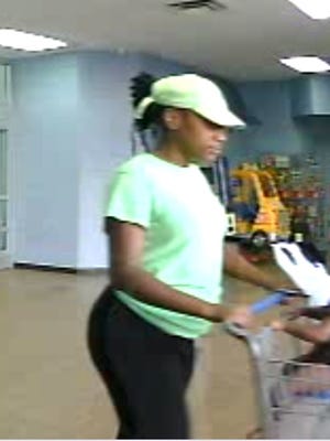 Hattiesburg police are searching for a suspect in credit card fraud.