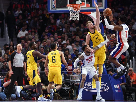 NBA: Indiana Pacers at Detroit Pistons