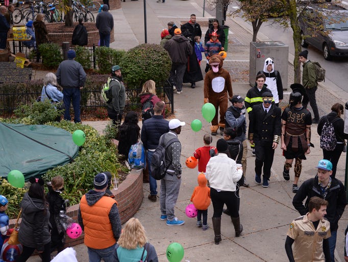 Photos: Trick or Treating in East Lansing