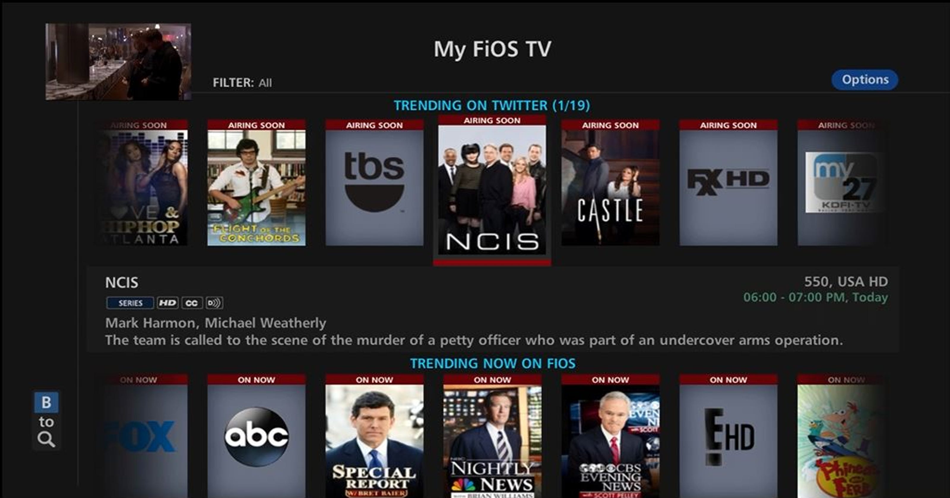 My Fios Tv