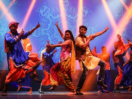 A scene from "Taj Express:The Bollywood Musical."