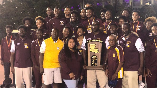 JS Clark Leadership Academy in Opelousas won the LHSAA Class B track and field state championship.