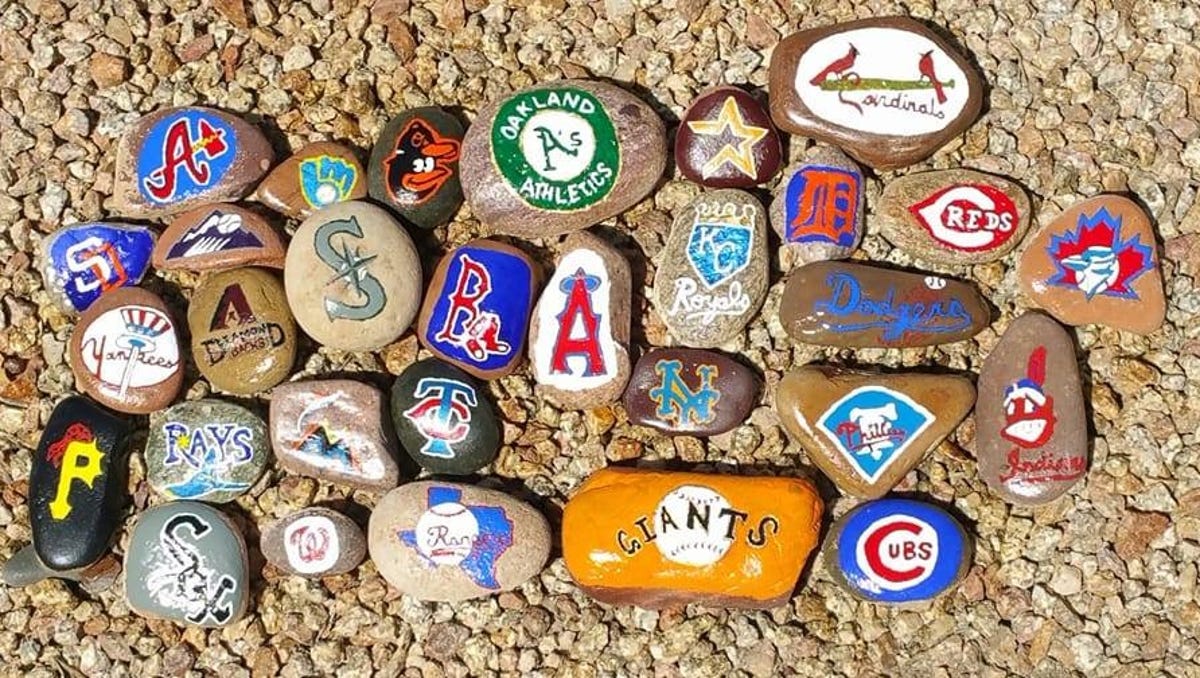 Why A Mesa Man Painted All 30 Mlb Team Logos On Rocks And Hid Them In Papago Park