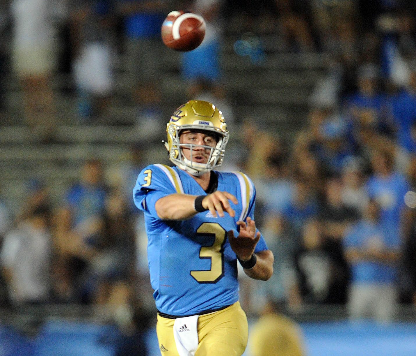 Bruins quarterback Josh Rosen would like schools to offer players more help.