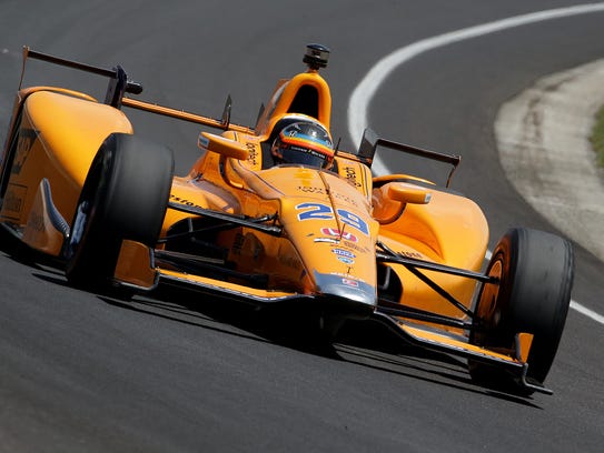 McLaren-Honda-Andretti IndyCar driver Fernando Alonso
