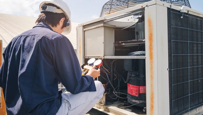 Arizona houses have air conditioning units on roof. Valley 101 explains